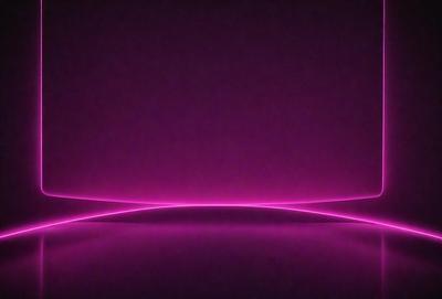 The primary subject of the image is a pink line that appears to be a neon light or a pink stripe. The setting is a purple background, which creates a contrasting and visually striking scene. The visual style of the image is a combination of a photo and a digital art or illustration, as it has a unique and artistic appearance. The colors and mood of the image are predominantly pink and purple, giving it a vibrant and lively atmosphere.