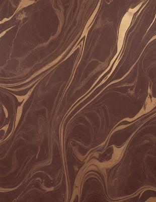 The primary subject of the image is a wooden surface with a swirling pattern. The setting is a room with a wooden floor, and the visual style is a close-up of the wooden surface. The colors and mood of the image are dominated by the brown tones of the wooden surface, creating a warm and natural atmosphere.