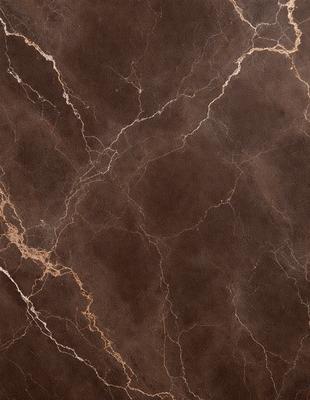 The image features a close-up of a brown marble wall with a textured surface. The wall appears to be made of stone, giving it a natural and earthy appearance. The marble wall is the primary subject of the image, and it is set against a backdrop of a room or an outdoor space. The visual style of the image is a close-up, which emphasizes the intricate details of the marble wall. The colors and mood of the image are warm and natural, with the brown marble providing