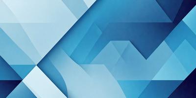 The primary subject of the image is a blue and white geometric pattern. The setting is a blue background, and the visual style appears to be a digital art or illustration. The dominant colors are blue and white, creating a calm and soothing atmosphere.