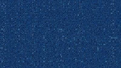 The primary subject of the image is a blue background with a pattern of small squares. The setting appears to be a digital art or illustration, as the background is composed of a repeating pattern of small squares. The visual style is a mix of digital art and a blue color scheme, creating a unique and visually appealing atmosphere.