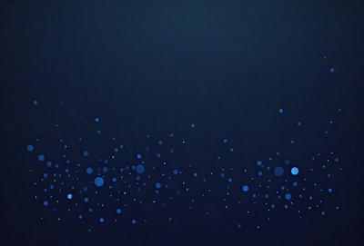 The primary subject of the image is a blue background with a pattern of blue dots. The setting is a dark, starry night, creating a sense of mystery and wonder. The visual style is a digital art or illustration, with the blue dots creating a unique and captivating pattern. The colors and mood of the image are predominantly blue, with the dots adding a touch of brightness and contrast to the dark background.