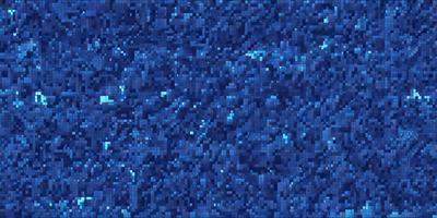 The primary subject of the image is a blue background with a pattern of blue squares. The setting is a dark blue sky, and the visual style is a digital art or illustration. The dominant colors are blue, and the overall atmosphere is calm and serene.