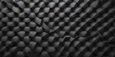 The primary subject of the image is a black and white patterned wallpaper. The setting is a black background, which emphasizes the patterned wallpaper. The visual style is a close-up of the wallpaper, showcasing its intricate design. The colors and mood of the image are predominantly black and white, giving it a classic and timeless appearance.