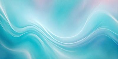 The primary subject of the image is a blue and white ocean wave. The setting is a blue ocean, and the visual style is a digital art or illustration. The dominant colors are blue and white, creating a serene and calming atmosphere.