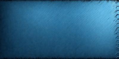 The primary subject of the image is a large, blue, textured surface. The setting is a dark, blue background, which creates a moody atmosphere. The visual style is a combination of a photo and a digital art, illustration, or drawing. The dominant colors are blue and black, with the blue surface being the most prominent feature in the image.