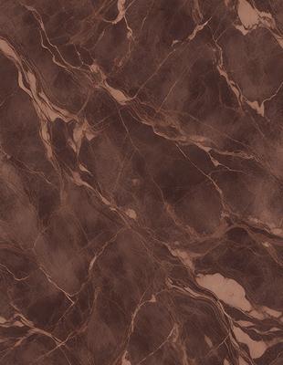 The primary subject of the image is a close-up of a marble surface, showcasing its intricate patterns and textures. The setting is a room with a brown marble wall, which adds to the overall atmosphere. The visual style is a close-up of the marble, emphasizing its details. The colors and mood of the image are warm and natural, with the brown marble providing a rich and earthy tone.