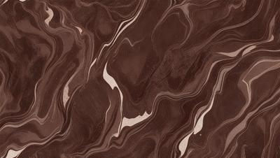 The primary subject of the image is a brown and white marbled pattern, which is the main focus of the image. The setting is a brown and white marbled surface, which serves as the backdrop for the pattern. The visual style of the image is a close-up of the marbled pattern, showcasing its intricate details. The colors and mood of the image are predominantly brown and white, giving it a natural and elegant appearance.