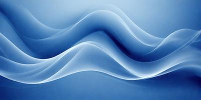 The primary subject of the image is a wave, which is the main object, scene, or focus of the image. The wave is depicted in a blue and white color scheme, giving it a calm and serene atmosphere. The setting or background of the image is a blue sky, which provides a contrasting and visually appealing backdrop for the wave. The visual style of the image is a combination of photo and digital art, creating a realistic yet artistic representation of the wave.