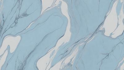 The primary subject of the image is a blue and white marbled wall. The setting is a room with a blue background. The visual style is a photo of the marbled wall. The dominant colors are blue and white, creating a calm and soothing atmosphere.