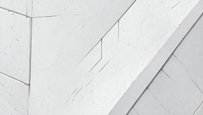 The primary subject of the image is a white wall with a pattern of lines on it. The setting is a room with a white background. The visual style is a combination of a photo and digital art, creating a unique and interesting pattern. The colors and mood of the image are predominantly white, giving it a clean and minimalist appearance.