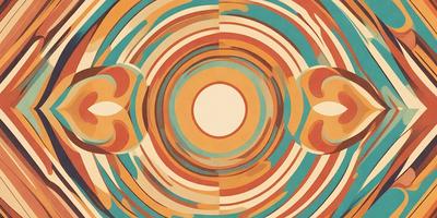The primary subject of the image is a sun, which is the main object, scene, or focus of the image. The sun is depicted in a colorful and vibrant manner, with a mix of orange, blue, and yellow colors. The setting or background of the image features a colorful, abstract design, which adds to the overall atmosphere of the scene. The visual style of the image is a combination of digital art and illustration, creating a unique and eye-catching piece of art.