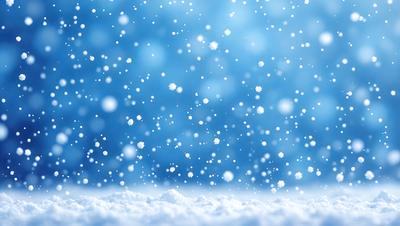 Primary subject: Snow
Setting/background: Sky
Visual style: Photo
Colors and mood: Blue and white