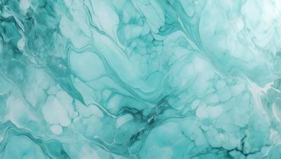 The primary subject of the image is a blue and white marbled pattern, which is the main object, scene, or focus of the image. The setting or background is a blue and white marbled surface, which is visible. The visual style of the image is a photo, as it is a real-life photograph of the marbled surface. The dominant colors in the image are blue and white, creating a calm and soothing atmosphere.