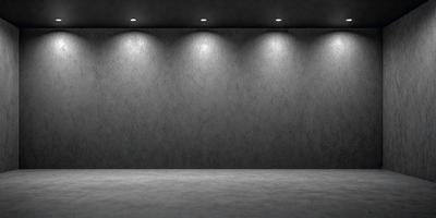 The primary subject of the image is a large, empty room with a white marble wall. The setting is a dark room with a single light source, creating a dramatic atmosphere. The visual style is a black and white photo, which adds a sense of timelessness and elegance to the scene. The colors and mood are predominantly dark, with the white marble wall serving as a striking contrast against the black background.