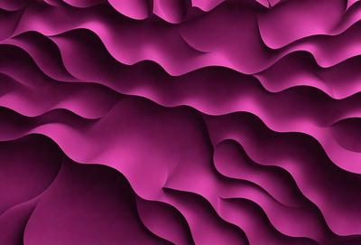 The primary subject of the image is a purple, textured surface that appears to be a wall or a piece of art. The setting is indoors, and the visual style is a close-up of the purple surface. The colors and mood of the image are predominantly purple, creating a calm and soothing atmosphere.