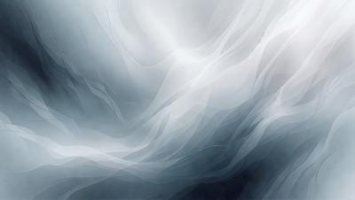The primary subject of the image is a large, flowing cloud. The cloud is the main object, scene, or focus of the image. The setting/background consists of a blue sky, which provides a contrasting backdrop for the cloud. The visual style of the image is a digital art or illustration, as it appears to be a computer-generated or digitally manipulated image. The colors and mood of the image are predominantly blue, creating a serene and calming atmosphere.