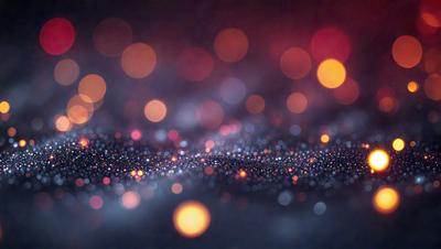 The primary subject of the image is a brightly lit, colorful background featuring a pattern of lights. The setting appears to be a dark room, with the lights creating a vibrant and lively atmosphere. The visual style of the image is a combination of photo and digital art, as it captures the vivid colors and patterns of the lights. The colors and mood of the image are predominantly bright and energetic, with the lights creating a dynamic and engaging scene.