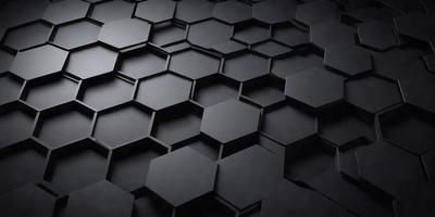 The primary subject of the image is a black and white patterned surface, which appears to be a wall or a piece of artwork. The setting is a dark room, and the visual style is a close-up of the patterned surface. The colors and mood of the image are predominantly dark and moody, with the black and white pattern creating a sense of depth and intrigue.