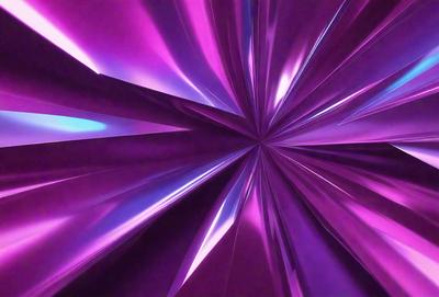 The primary subject of the image is a purple tunnel or tube, which appears to be a part of a purple tunnel or a purple tube. The setting is a purple tunnel or tube, and the visual style is a photo. The dominant colors in the image are purple, and the overall atmosphere is a mix of purple and pink hues.