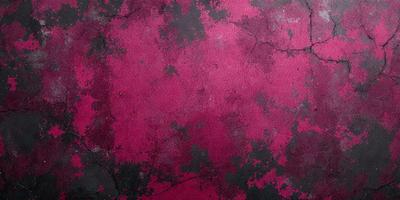 The primary subject of the image is a close-up of a pink and purple wall with a textured surface. The setting is a room with a pink and purple color scheme. The visual style is a close-up of the wall, which gives a sense of depth and texture. The dominant colors are pink and purple, creating a warm and inviting atmosphere.