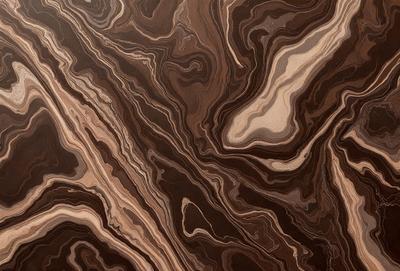 The primary subject of the image is a close-up of a wooden surface, possibly a table or a piece of wood. The setting is indoors, with the wooden surface being the main focus of the image. The visual style appears to be a close-up of a natural texture, possibly a piece of wood or a table. The colors and mood of the image are predominantly brown, giving it a warm and earthy atmosphere.