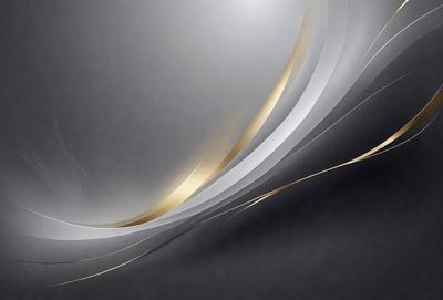 The primary subject of the image is a gold and white pattern. The setting is a dark background, which contrasts with the gold and white pattern. The visual style is a combination of digital art and illustration, creating a unique and eye-catching design. The dominant colors are gold and white, giving the image a warm and elegant atmosphere.