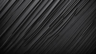 The primary subject of the image is a black and white pattern, which appears to be a digital art or illustration. The setting is a black background, and the visual style is a combination of a photo and a pattern. The dominant colors are black and white, creating a mood of simplicity and elegance.