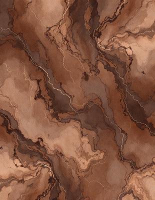 The primary subject of the image is a marbled surface with a brown and white color scheme. The setting is a close-up of the marbled surface, showcasing its intricate patterns and textures. The visual style is a combination of a photo and a drawing, creating a unique and artistic representation of the marbled surface. The colors and mood of the image are warm and earthy, evoking a sense of natural beauty and craftsmanship.