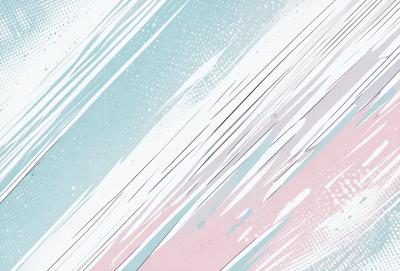 The primary subject of the image is a colorful, abstract design featuring a mix of pink, blue, and white colors. The setting is a white background, which provides a clean and minimalist appearance. The visual style is a combination of digital art and illustration, creating a unique and eye-catching pattern. The overall atmosphere is vibrant and lively, with the colors and design elements working together to create a captivating and dynamic image.