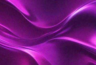 The primary subject of the image is a purple, flowing, and swirling pattern. The setting is a purple background, which complements the flowing pattern. The visual style is a digital art or illustration, creating a unique and artistic appearance. The colors and mood of the image are predominantly purple, giving it a calming and soothing atmosphere.