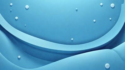The primary subject of the image is a blue background with a pattern of white dots. The setting appears to be a futuristic or abstract environment. The visual style is a combination of digital art and illustration, creating a unique and captivating design. The dominant colors are blue and white, with the white dots adding a touch of contrast and interest to the overall atmosphere.