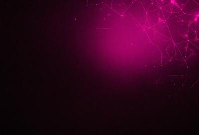 The primary subject of the image is a purple background with a few white streaks. The setting is a dark room, and the visual style appears to be a digital art or illustration. The dominant colors are purple and white, creating a moody and artistic atmosphere.