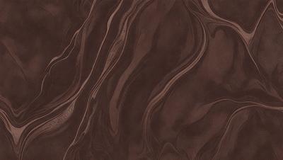The primary subject of the image is a brown wooden surface with a patterned texture. The setting is a room with a wooden floor, and the visual style is a close-up of the wooden surface. The colors and mood of the image are warm and earthy, with the brown wooden surface being the dominant color.