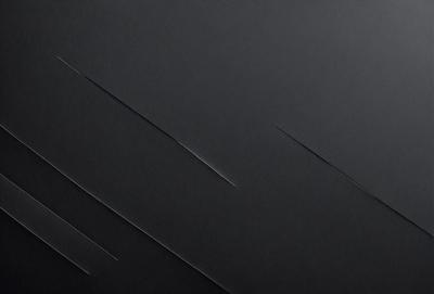 The primary subject of the image is a black background with a few white lines. The setting is a dark room, and the visual style appears to be a digital art or illustration. The colors are predominantly black and white, creating a mood of simplicity and minimalism.