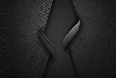 The primary subject of the image is a close-up of a knife, with a black background. The knife appears to be made of metal, and it is the main focus of the image. The setting is a dark room, and the visual style is a close-up of the knife. The colors in the image are predominantly black, giving it a moody and dramatic atmosphere.