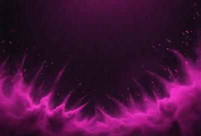 The primary subject of the image is a purple background with a pinkish hue. The setting appears to be a dark, possibly nighttime, environment. The visual style of the image is a combination of a photo and digital art, creating a unique and artistic appearance. The dominant colors in the image are purple and pink, giving it a moody and atmospheric feel.