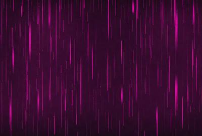 The primary subject of the image is a purple background with a pattern of pink and purple streaks. The setting is a dark room, and the visual style appears to be a digital art or illustration. The dominant colors and overall atmosphere are a mix of purple and pink, creating a visually striking and somewhat moody ambiance.