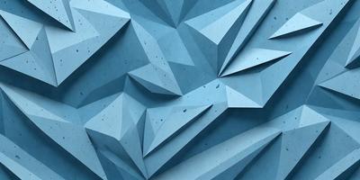 The primary subject of the image is a blue, geometric pattern. The setting is a blue background, and the visual style appears to be a digital art or illustration. The dominant colors are blue and white, creating a calm and soothing atmosphere.