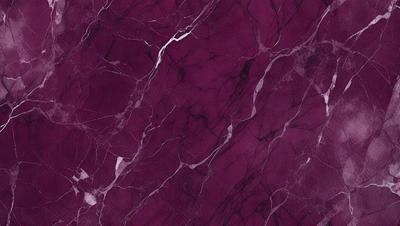 The primary subject of the image is a marbled wall with a purple hue. The setting is a room with a purple marbled wall as the main focus. The visual style is a close-up of the marbled wall, showcasing its texture and pattern. The colors and mood of the image are predominantly purple, creating a calm and elegant atmosphere.