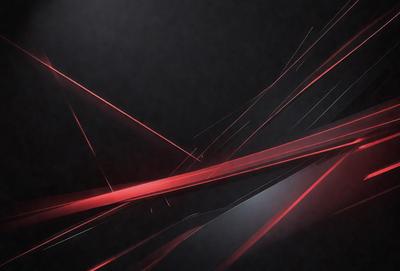 The primary subject of the image is a red and white pattern, which appears to be a digital art or illustration. The setting is a dark background, which adds to the overall mood of the image. The visual style suggests that the image is a creative and artistic representation of the red and white pattern.