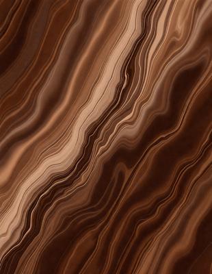 The primary subject of the image is a close-up of a brown and white striped pattern, which appears to be a marbled surface. The setting is a natural environment, possibly a rock formation or a piece of wood. The visual style is a close-up of the pattern, showcasing the intricate details of the stripes. The colors and mood of the image are warm and earthy, with the brown and white stripes creating a sense of depth and texture.