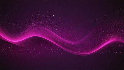 The primary subject of the image is a purple wave, which appears to be a digital art or illustration. The wave is set against a purple background, creating a visually striking scene. The overall atmosphere of the image is vibrant and energetic, with the purple wave as the focal point.