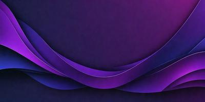 The primary subject of the image is a purple and blue wave pattern. The setting is a purple background, and the visual style appears to be a digital art or illustration. The dominant colors in the image are purple and blue, creating a calm and soothing atmosphere.