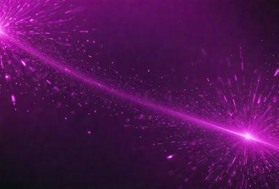 The primary subject of the image is a purple light, which appears to be a neon light or a purple laser beam. The setting is a dark background, which contrasts with the purple light. The visual style of the image is a close-up of the purple light, showcasing its vibrant color and unique appearance. The colors and mood of the image are predominantly purple, creating a sense of mystery and intrigue.