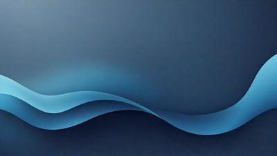 The primary subject of the image is a blue wave, which is the main focus of the scene. The setting is a blue background, which creates a visually appealing contrast with the wave. The visual style of the image is a digital art or illustration, as it is a well-crafted and detailed representation of the wave. The dominant colors in the image are blue and white, giving it a calm and serene atmosphere.