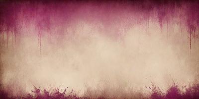 The primary subject of the image is a large, pink wall with a purple background. The setting is a room with a white surface, and the visual style appears to be a combination of a photo and a painting. The colors and mood of the image are predominantly pink and purple, creating a warm and inviting atmosphere.