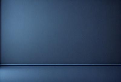 The primary subject of the image is a blue wall. The setting is a room with a blue wall, and the visual style is a photo. The dominant colors are blue, and the overall atmosphere is calm and serene.