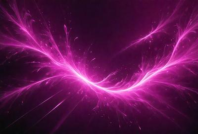 The primary subject of the image is a bright pink light, which appears to be a neon light or a purple light with a pink hue. The light is illuminating a dark background, creating a striking contrast. The visual style of the image is a close-up of the light, emphasizing its vibrant color and intensity. The colors and mood of the image are predominantly pink and purple, giving it a warm and inviting atmosphere.