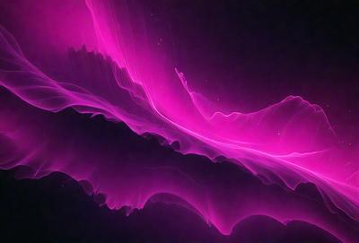 The primary subject of the image is a pink, swirling, and flowing pattern. The setting is a dark background, which contrasts with the vibrant pink color of the pattern. The visual style appears to be a digital art or illustration, as the pattern is intricate and detailed. The colors and mood of the image are predominantly pink, creating a warm and inviting atmosphere.